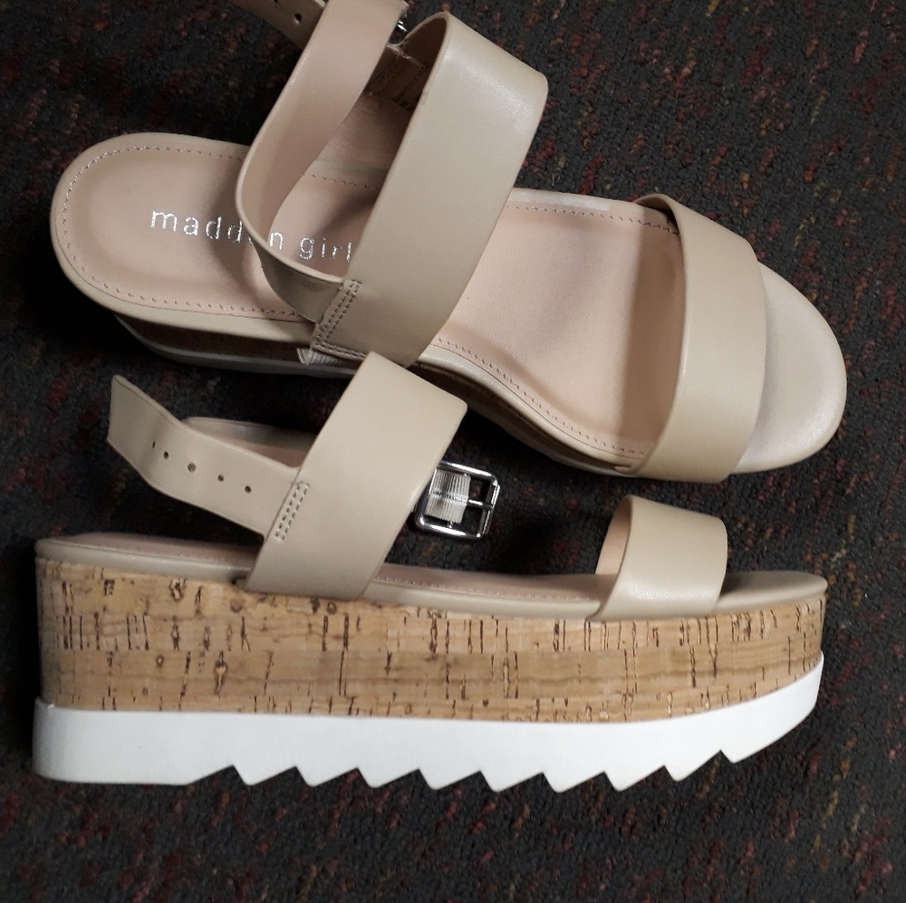 NEW!!! Trendy Madden Girl Women Platform Sandal